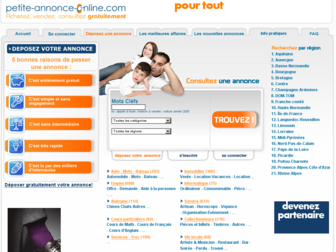 petite-annonce-online.com website preview