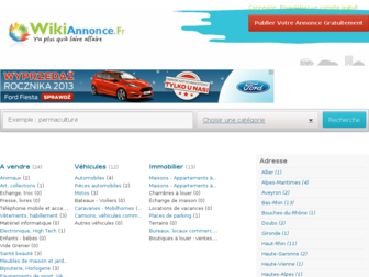 wikiannonce.fr website preview