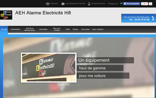 aehmougins.fr website preview