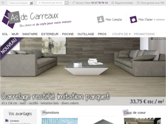 asdecarreaux.com website preview