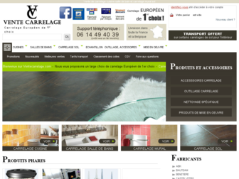 ventecarrelage.com website preview