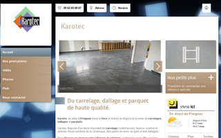 karotec-vente-carrelage.fr website preview