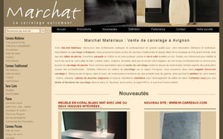 marchat-carrelage.com website preview
