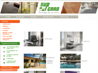 supcaro.fr website preview