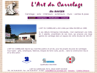 lart-du-carrelage.com website preview