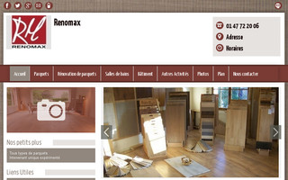 renomax-parquet.fr website preview
