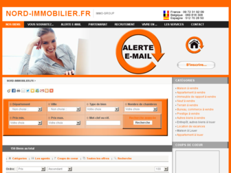nord-immobilier.fr website preview