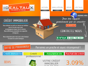 ideal-taux.com website preview