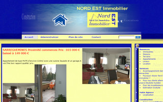 nordestimmobilier.com website preview