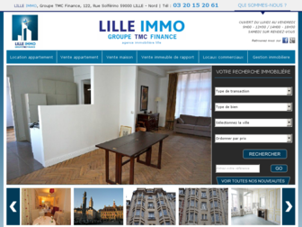 lille-immo.fr website preview