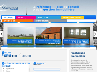 vacherand.fr website preview