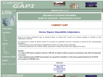 cabinet-gapi.com website preview
