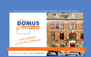 domus-immob.com website preview