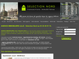 selection-nord.fr website preview