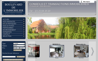 bd-immo.fr website preview