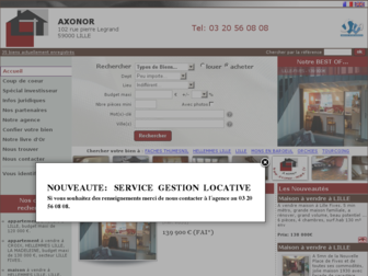axonor-immo.fr website preview
