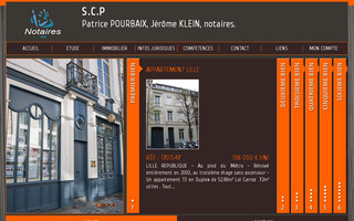 pourbaix-klein-lille.notaires.fr website preview