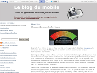 mobileblog.canalblog.com website preview