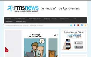 recrutementmediassociaux.com website preview