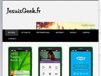 jesuisgeek.fr website preview