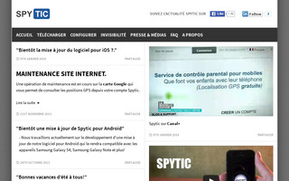 blog.spytic.fr website preview