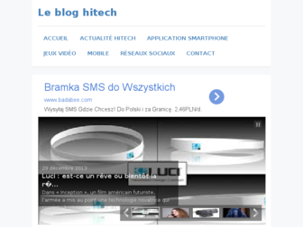 blog-hitech.com website preview