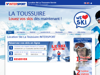 intersport-latoussuire.com website preview