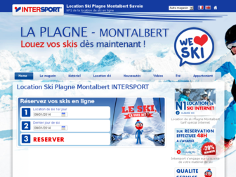 montalbert.laplagne-intersport.com website preview