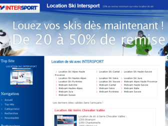 location-ski-intersport.com website preview