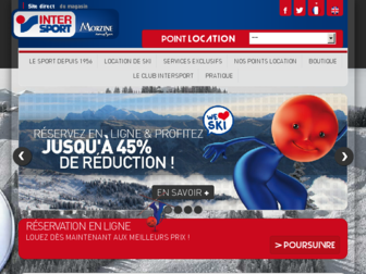 intersport-morzine.com website preview