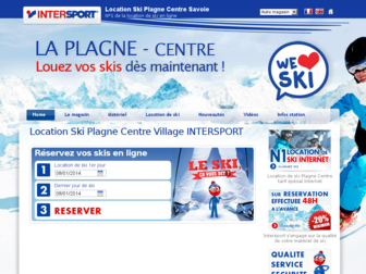 centre.laplagne-intersport.com website preview