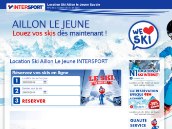 intersport-aillons.com website preview
