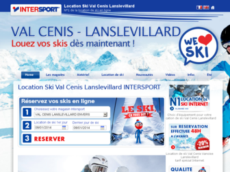intersport-valcenisvanoise.com website preview