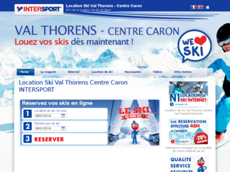 intersport-caron.net website preview