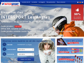 intersport-lesangles.com website preview