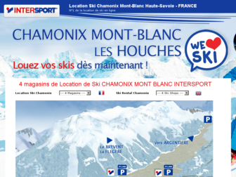 intersport-chamonix.com website preview