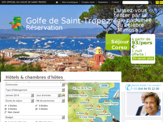 golfe-saint-tropez-reservation.com website preview