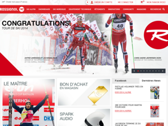 rossignol.com website preview