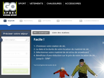 location-ski.go-sport.com website preview