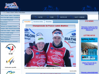 ski-massif-jurassien.com website preview