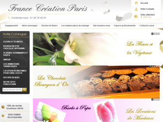 francecreationparis.com website preview