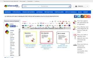 lebonoutil.fr website preview