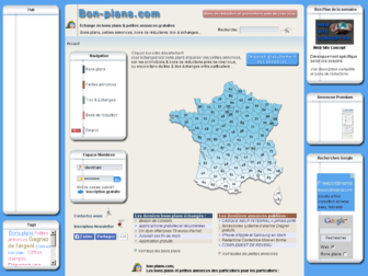 bon-plans.com website preview
