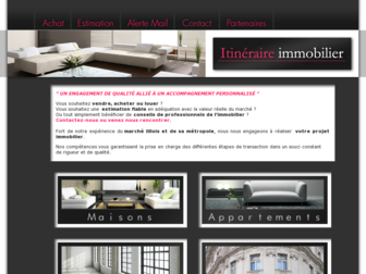 itineraireimmobilier.com website preview