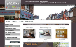 saintmaur-immo.fr website preview