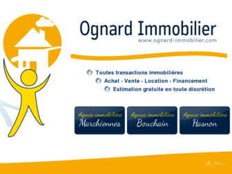 ognard-immobilier.com website preview