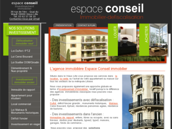espaceconseil-immobilier.fr website preview