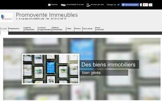 promoventeimmeubles.com website preview