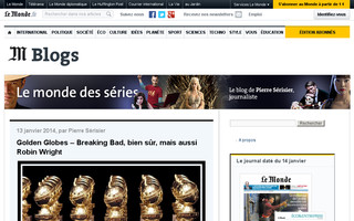 seriestv.blog.lemonde.fr website preview