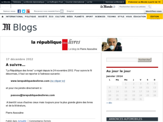 passouline.blog.lemonde.fr website preview